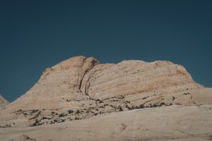 A view of one of the rock monuments in Capitol Reef National Park