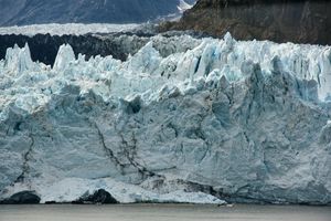Photo of Margerie Glacier from the sea